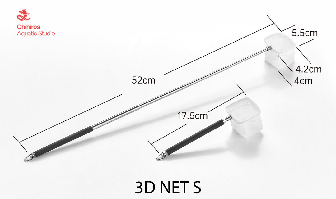 3D Net - Épuisette télescopique