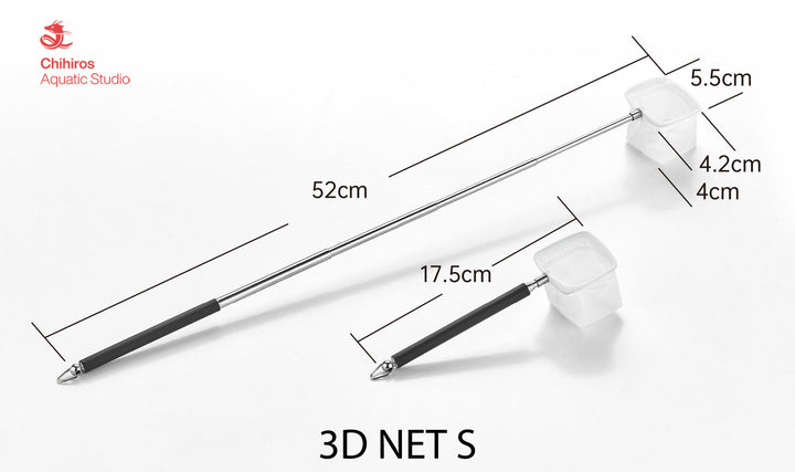 3D Net - Épuisette télescopique