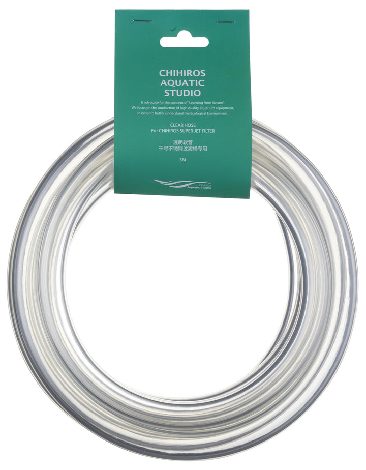 Tuyau transparent 3 m - Tuyau souple pour pompes et filtrations