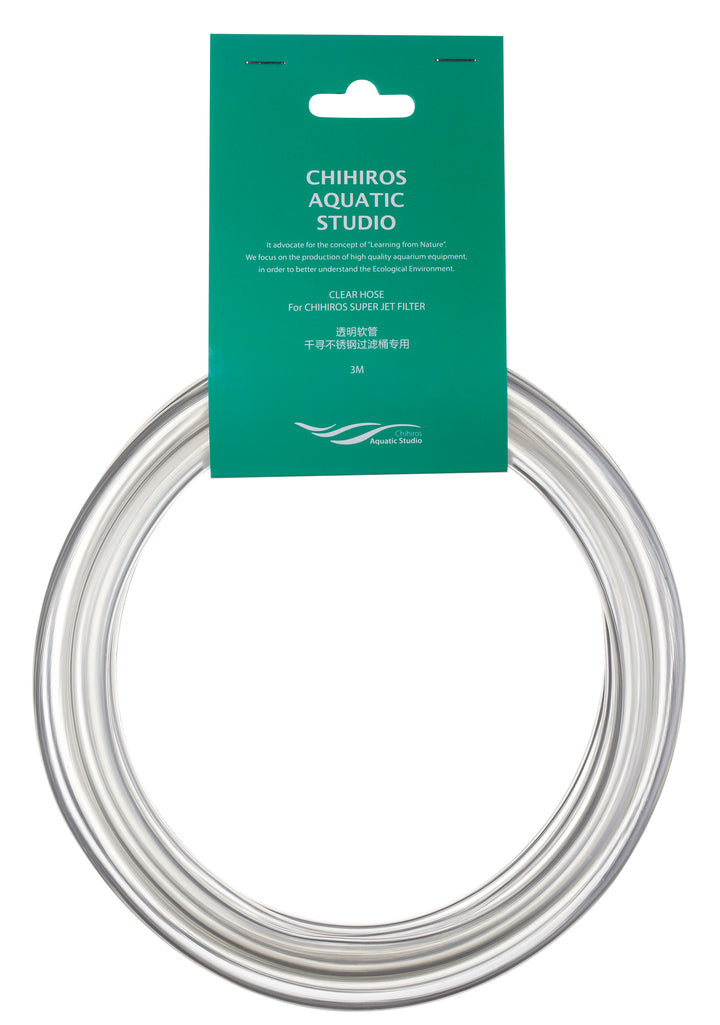 Tuyau transparent 3 m - Tuyau souple pour pompes et filtrations